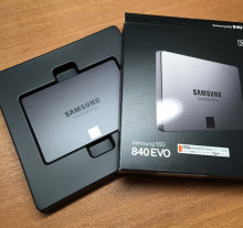 Samsung SSD交換